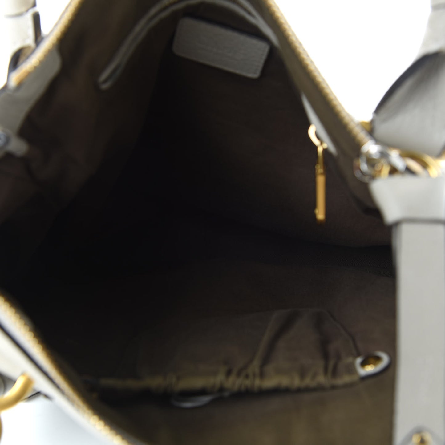 Calfskin Medium Marcie Satchel Dove