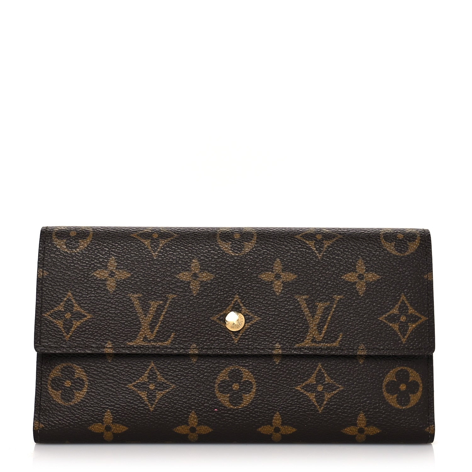 Louis Vuitton Monogram Porte Tresor International Wallet 1 of 9
