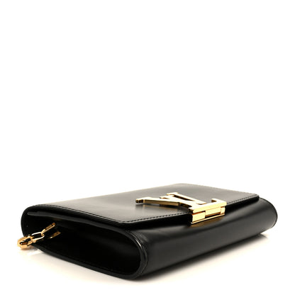 Louis Vuitton Calfskin Chain Louise GM Black 4 of 9