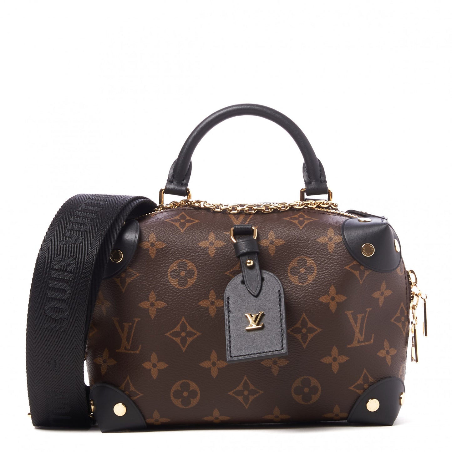 Monogram Petite Malle Souple Black