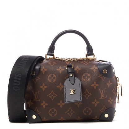 Louis Vuitton Monogram Petite Malle Souple Black 1 of 8