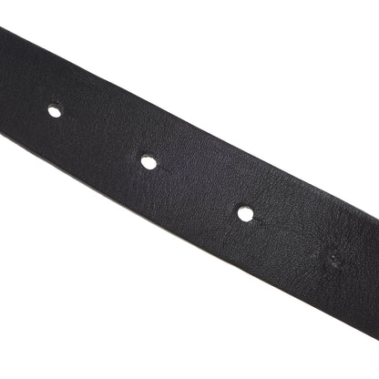 Chanel Calfskin Paris Button CC Belt 80 32 Black 6 of 7