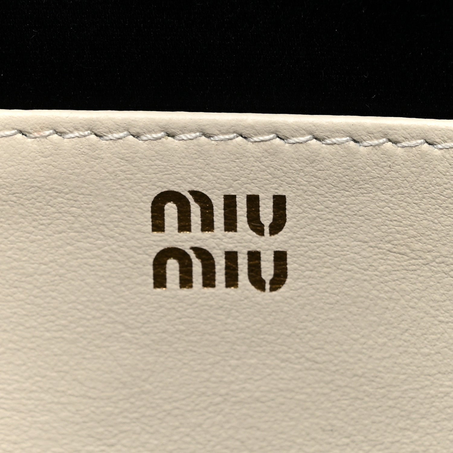 Miu Miu Calfskin Mini Arcadie Top Handle Bag Chalk White 6 of 11