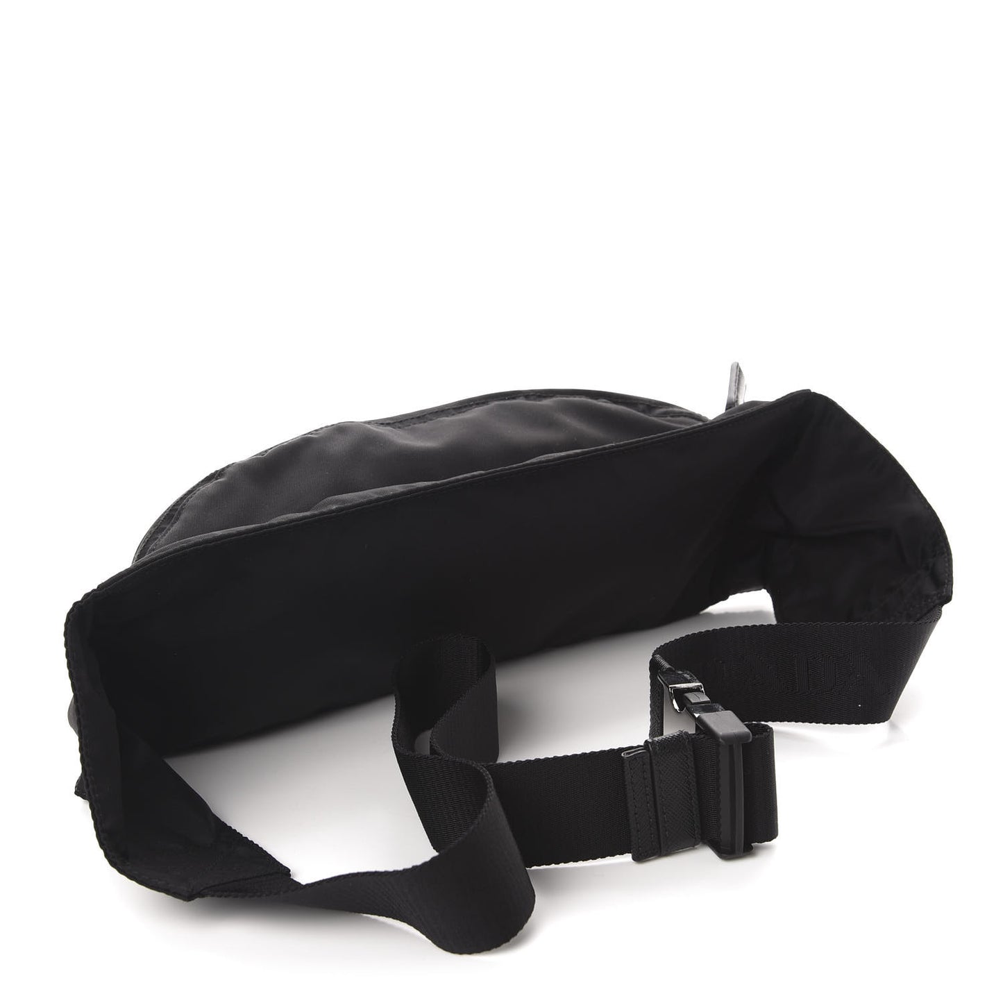 Tessuto Nylon Montagna Belt Bag Black