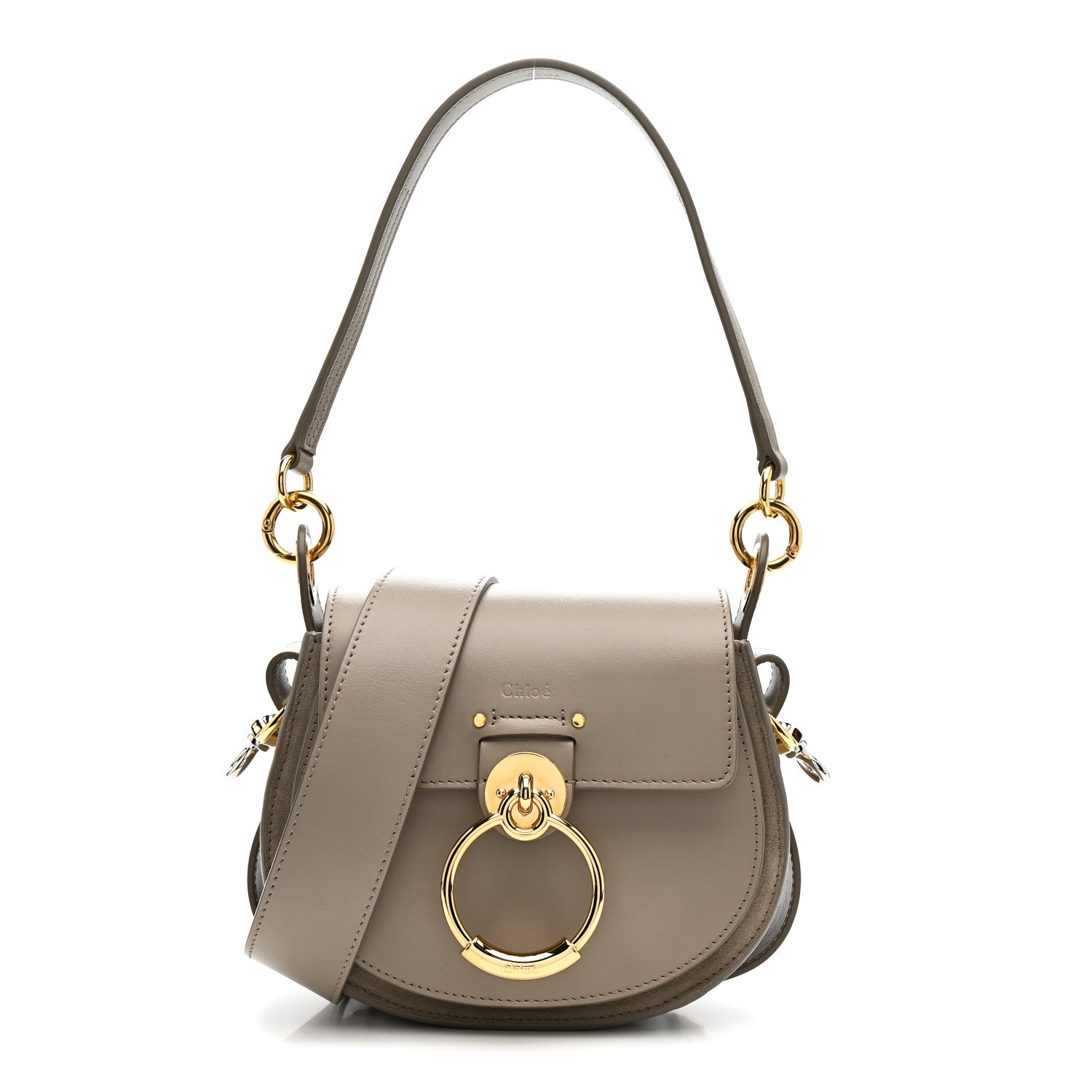 Chloe Calfskin Small Tess Bag Motty Grey 1 of 10