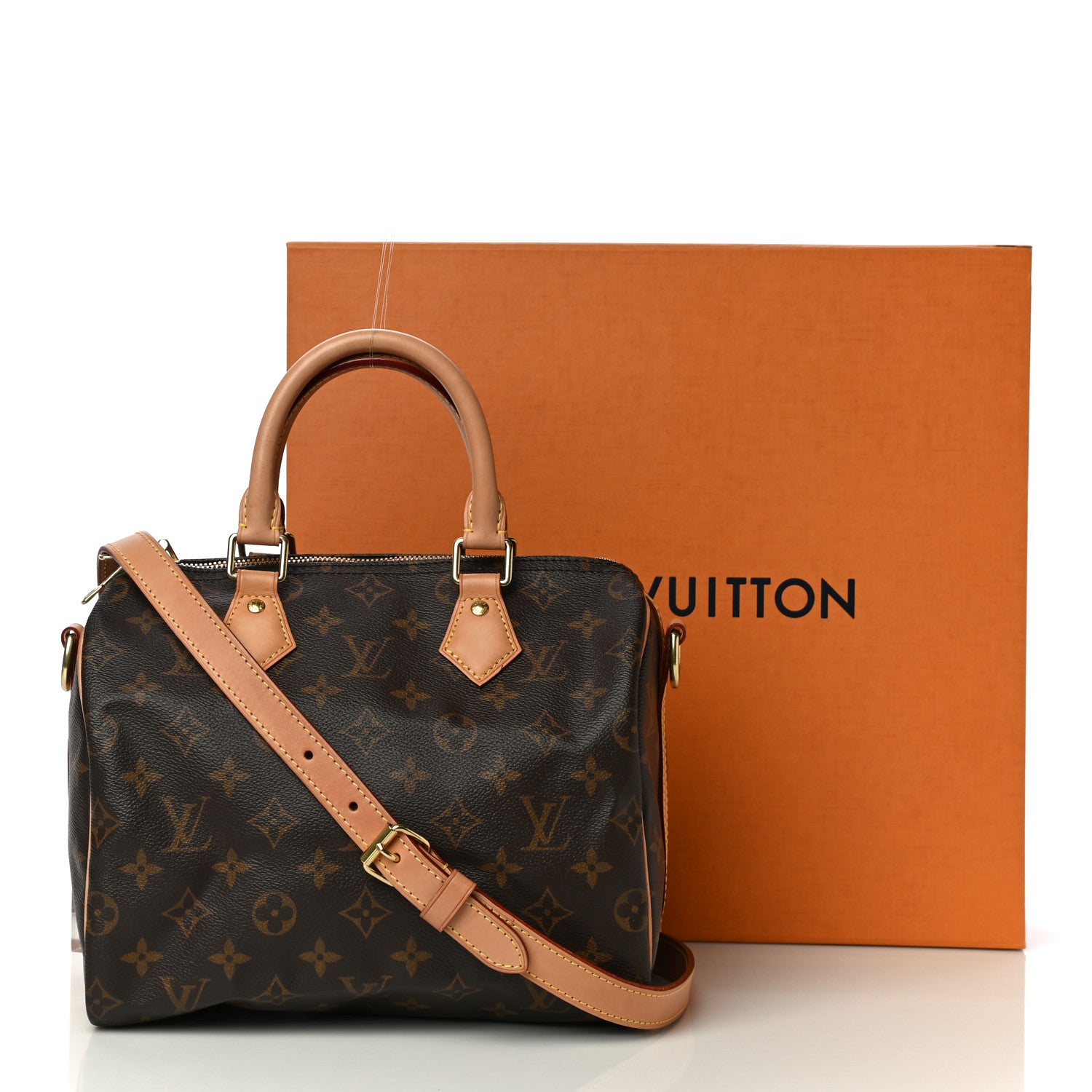 Louis Vuitton Monogram Speedy Bandouliere 25 16 of 16