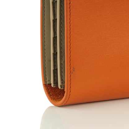 Celine Shiny Calfskin Palmelato Large Multifunction Strap Wallet Tawny 9 of 9