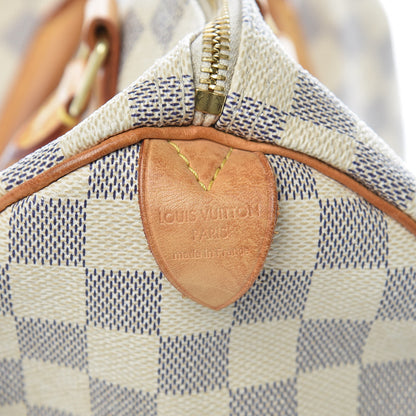 Louis Vuitton Damier Azur Speedy 30 7 of 12