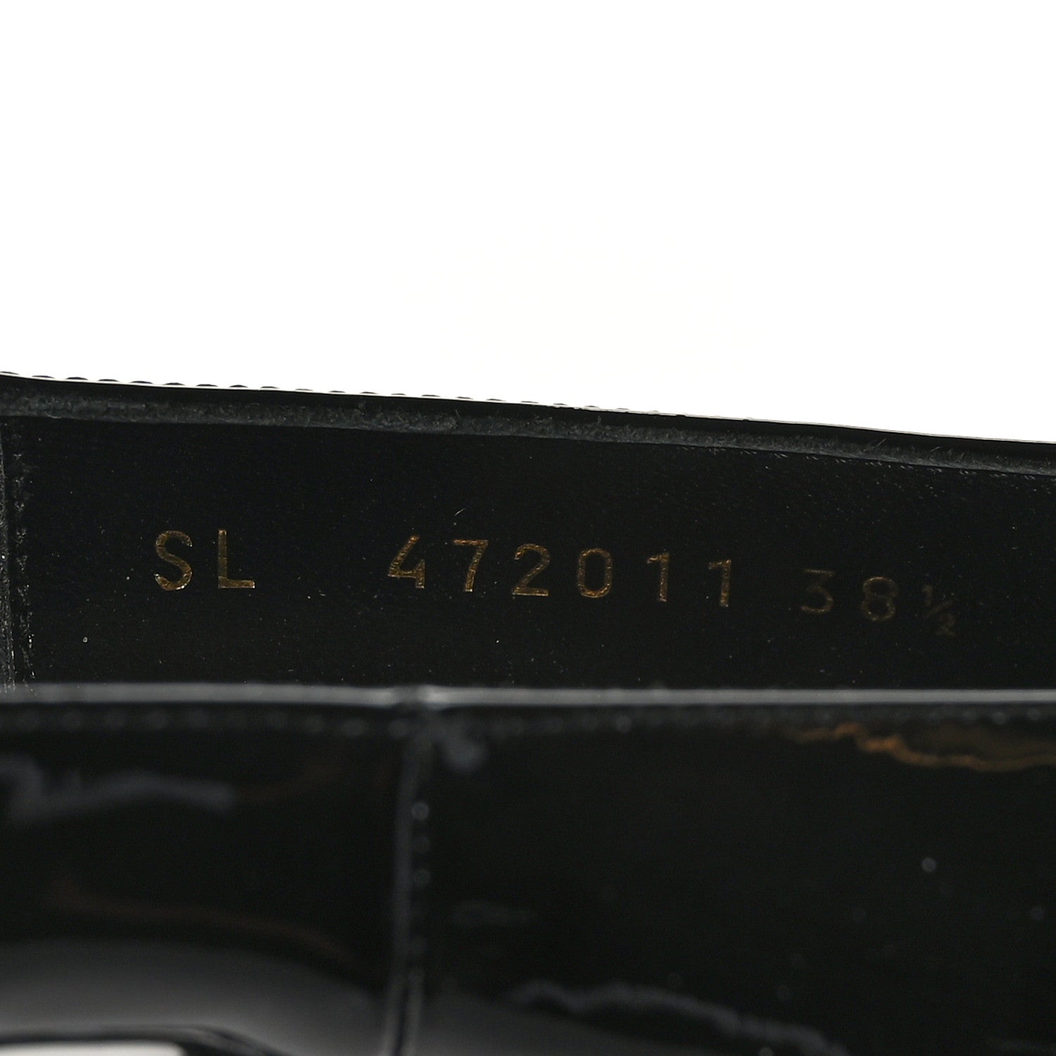 Saint Laurent Patent Opyum 110 Pumps 38.5 Black 6 of 8