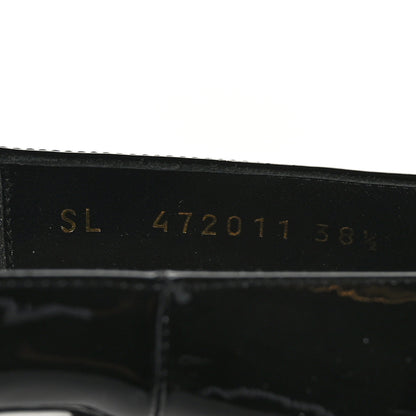 Saint Laurent Patent Opyum 110 Pumps 38.5 Black 6 of 8
