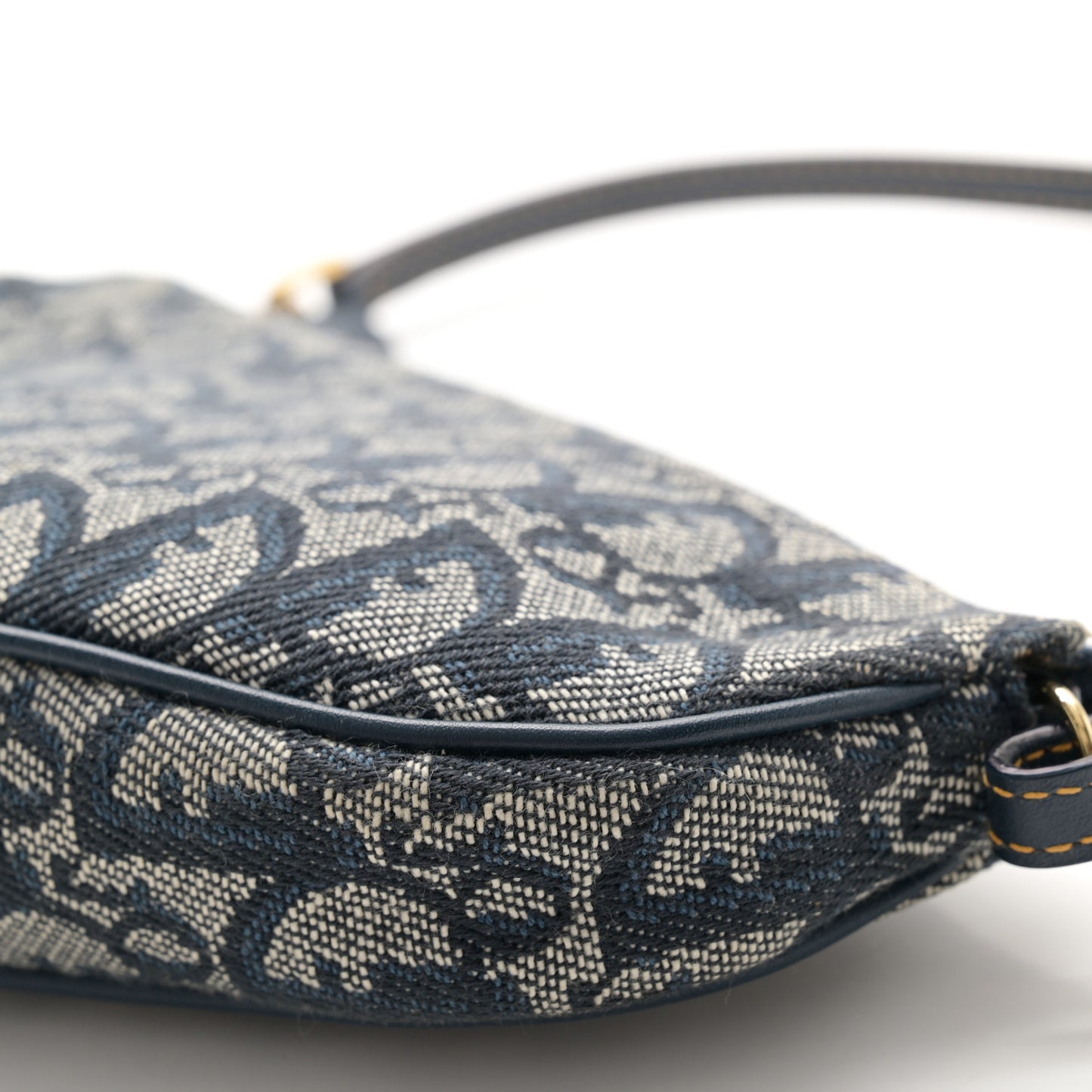 Monogram Mini Saddle Pochette Blue
