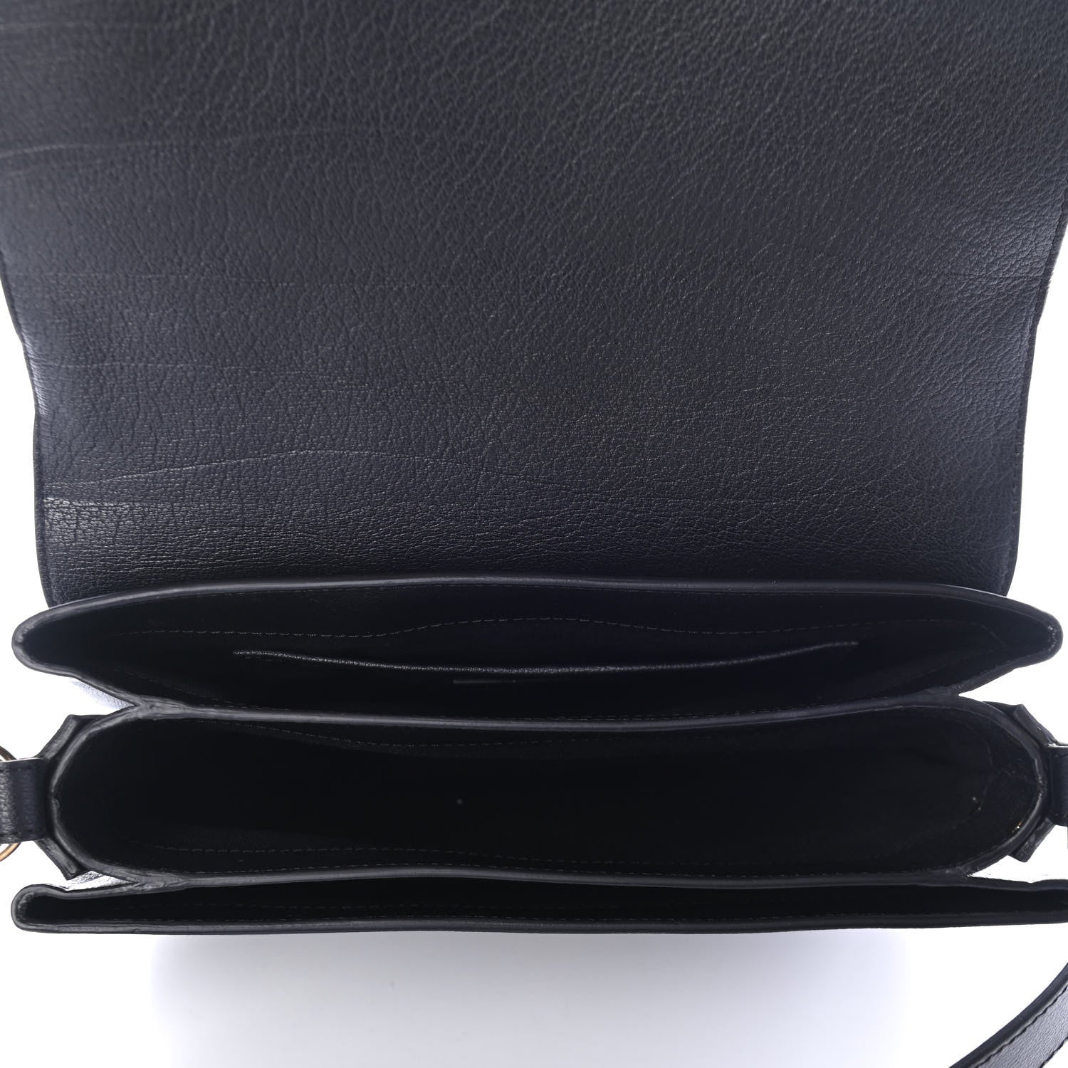Alexander McQueen Grained Calfskin Twin Skull Crossbody Black 4 of 4
