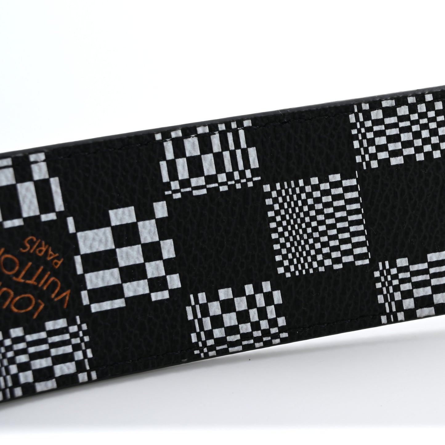 Damier Distorted Keepall Bandouliere Strap Black