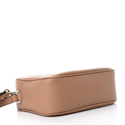 Gucci Pebbled Calfskin Small Soho Disco Bag Rose Beige 4 of 12