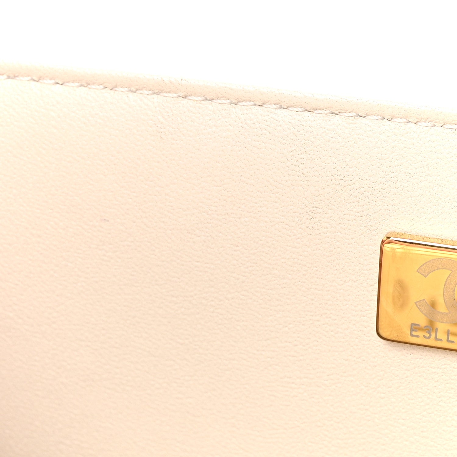 Chanel Iridescent Caviar Quilted Medium Boy Flap White 7 of 10