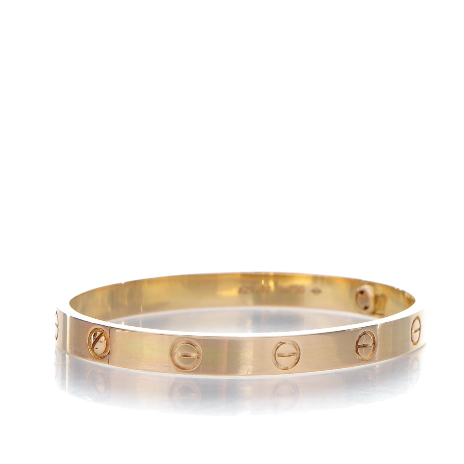Cartier 18K Yellow Gold LOVE Bracelet 17 3 of 6