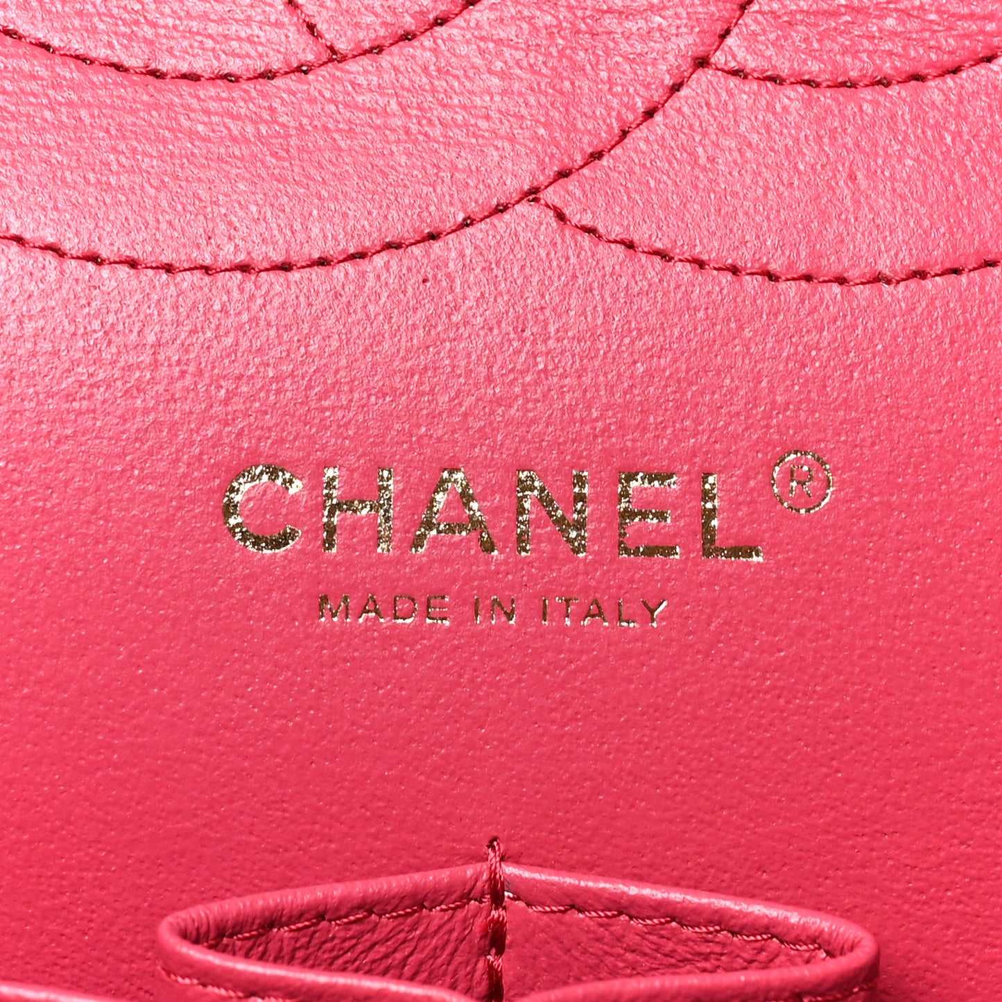 Caviar Quilted Jumbo Double Flap Dark Pink