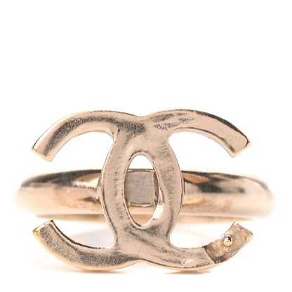 Chanel CC Ring 7 Gold 1 of 4
