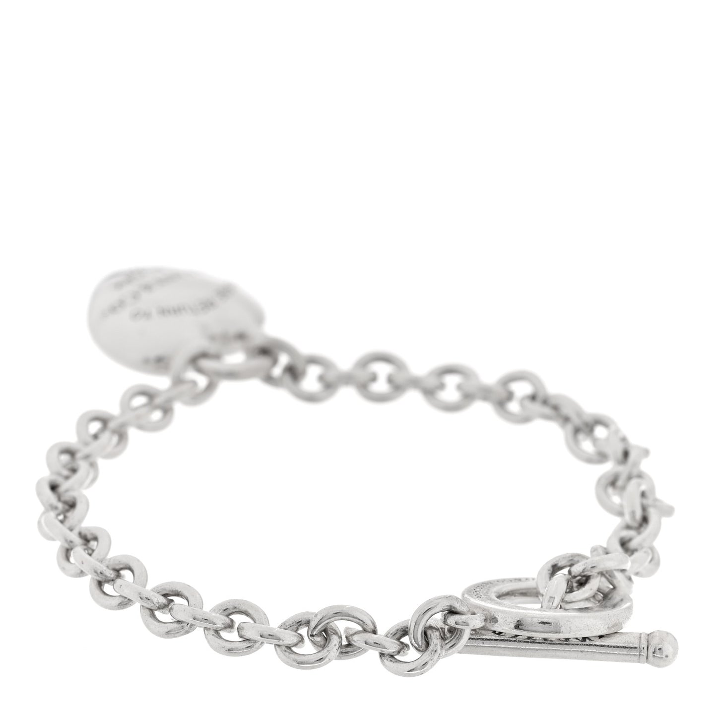Sterling Silver Return to Tiffany Full Heart Toggle Bracelet