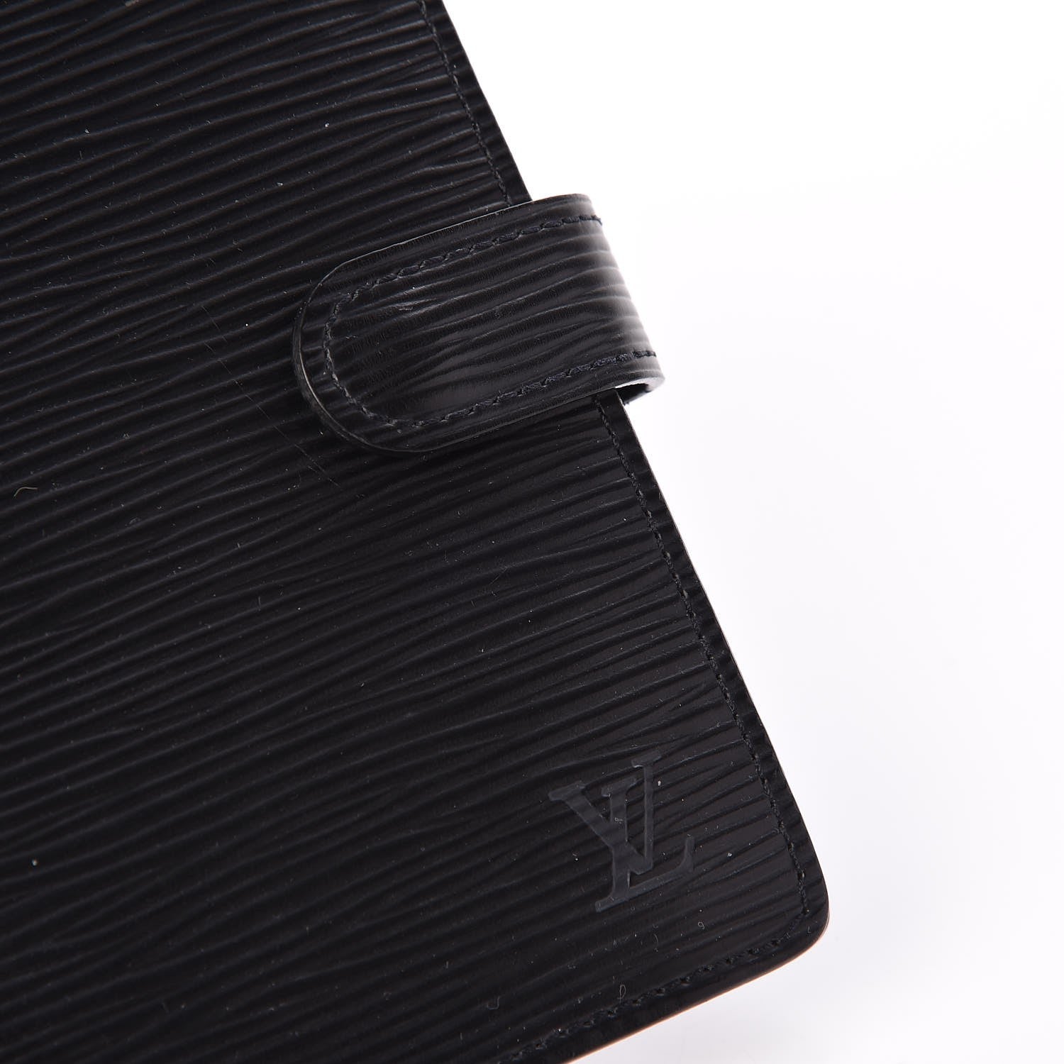 Louis Vuitton Epi Small Ring Agenda Cover Black 9 of 10