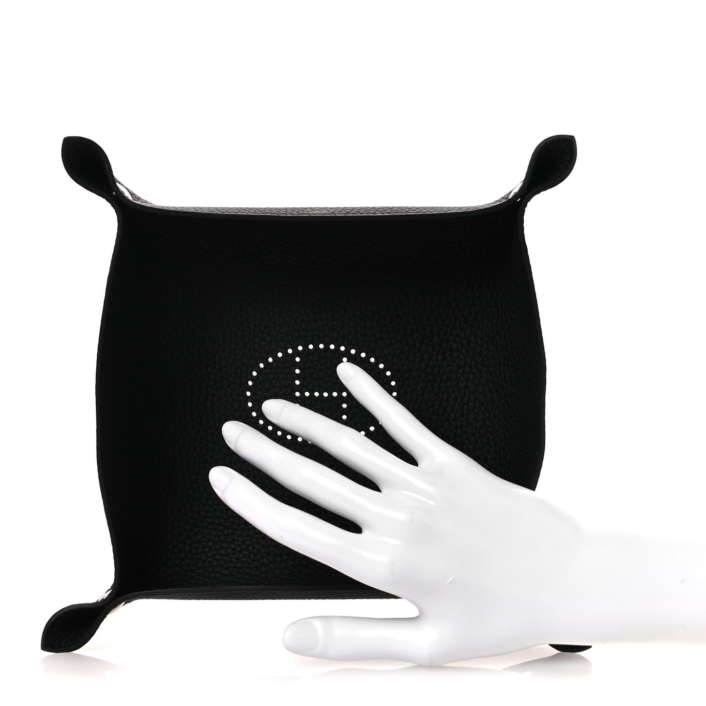 Taurillon Clemence Mises et Relances Change Tray Black
