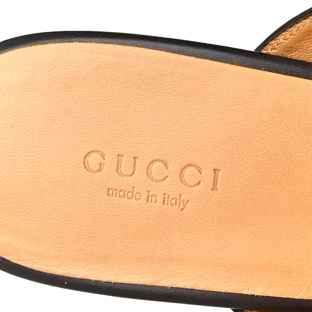 Gucci Calfskin Womens Princetown Slippers 40 Black 9 of 10