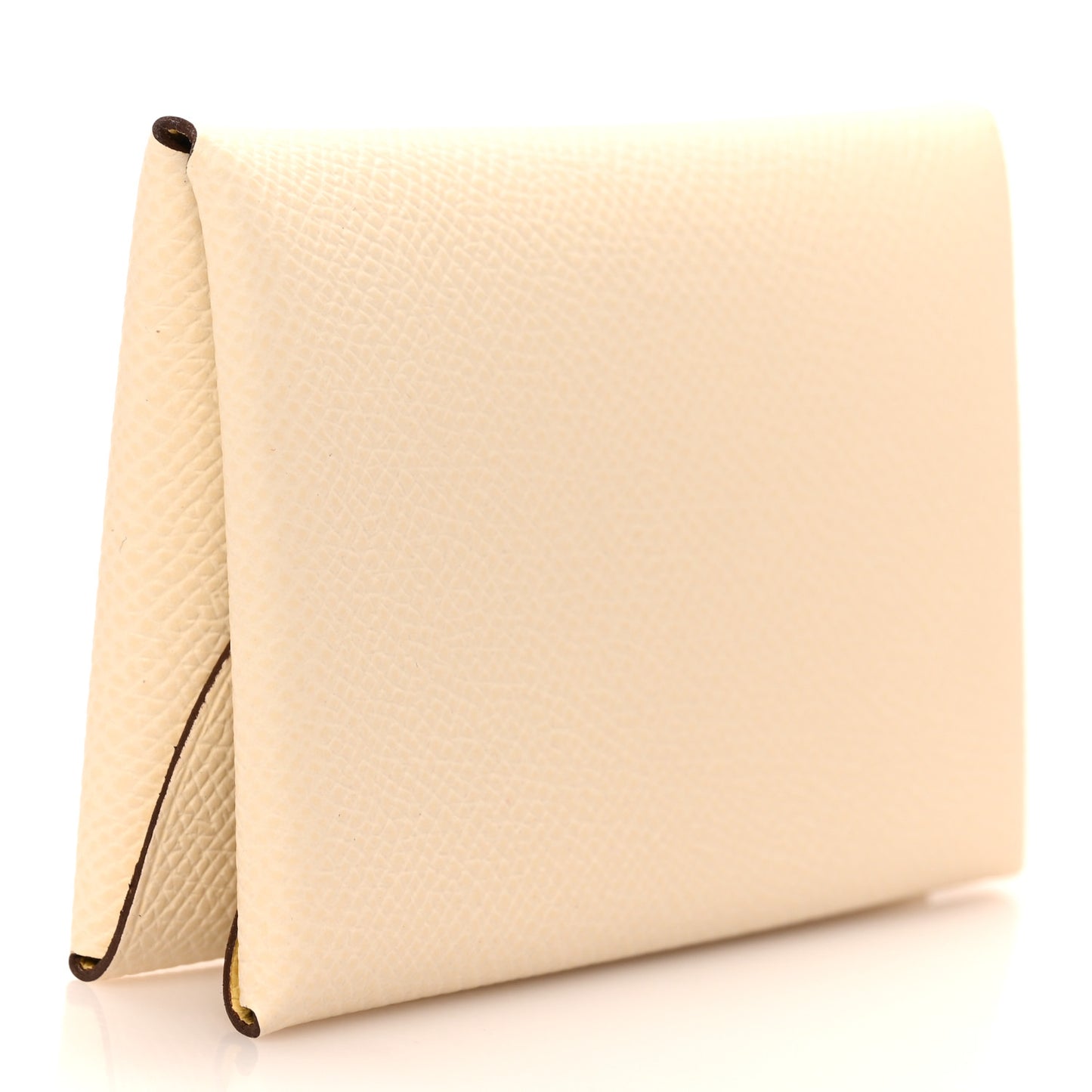 Epsom Verso Calvi Duo Card Case Nata Jaune Poussin