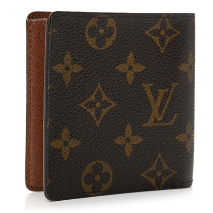 Louis Vuitton Monogram Mens Billfold Wallet 6 Credit Card Slots 3 of 10