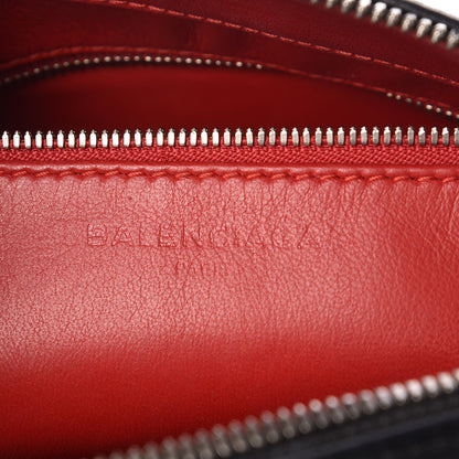 Balenciaga Calfskin S Triangle Duffle Black 6 of 9