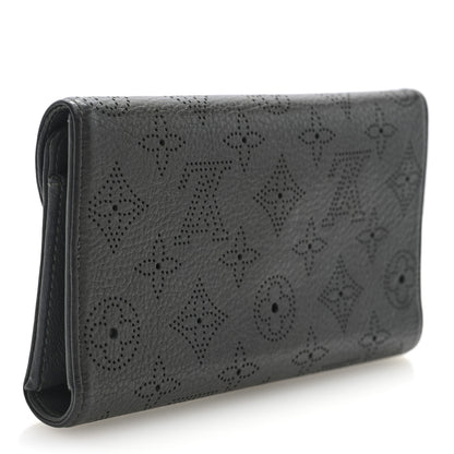 Louis Vuitton Mahina Amelia Wallet Black 3 of 6