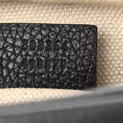 Gucci Pebbled Calfskin Small Soho Disco Bag Black 6 of 13