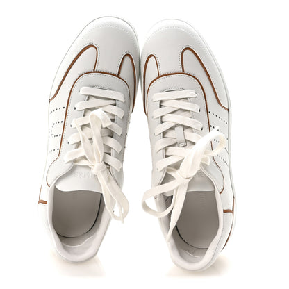 Hermes Sport Goatskin Calfskin Match Sneakers 37 White 2 of 8