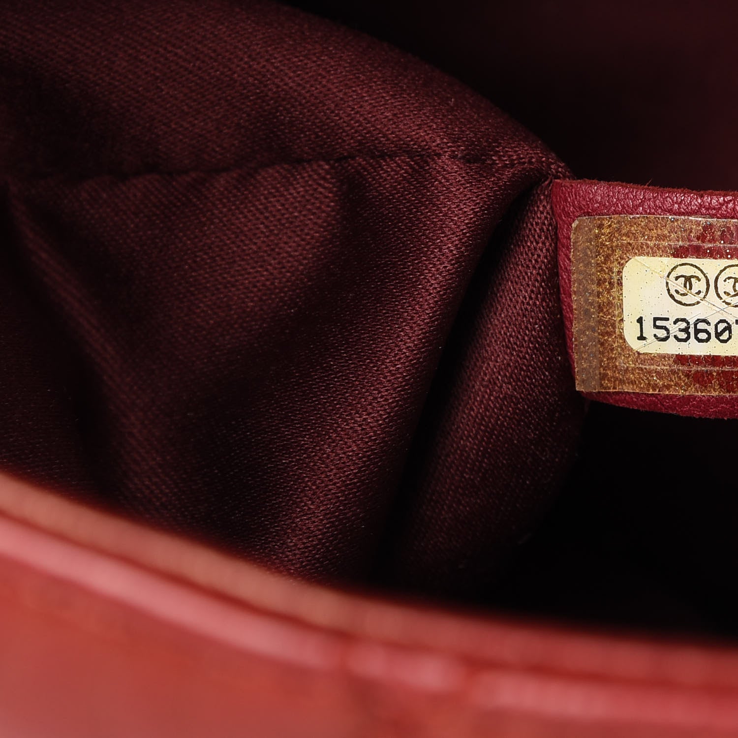 Chanel Lambskin Quilted Large Chanel 3 Flap Rouge Fonce 8 of 11