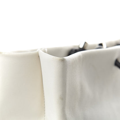 Chanel Calfskin Large Essential 31 Rue Cambon Tote White Black 25 of 26