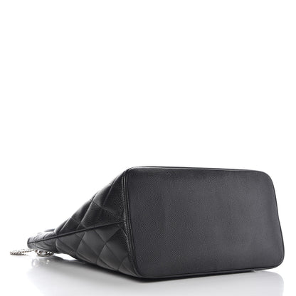 Chanel Caviar Quilted Medallion Tote Black 4 of 9