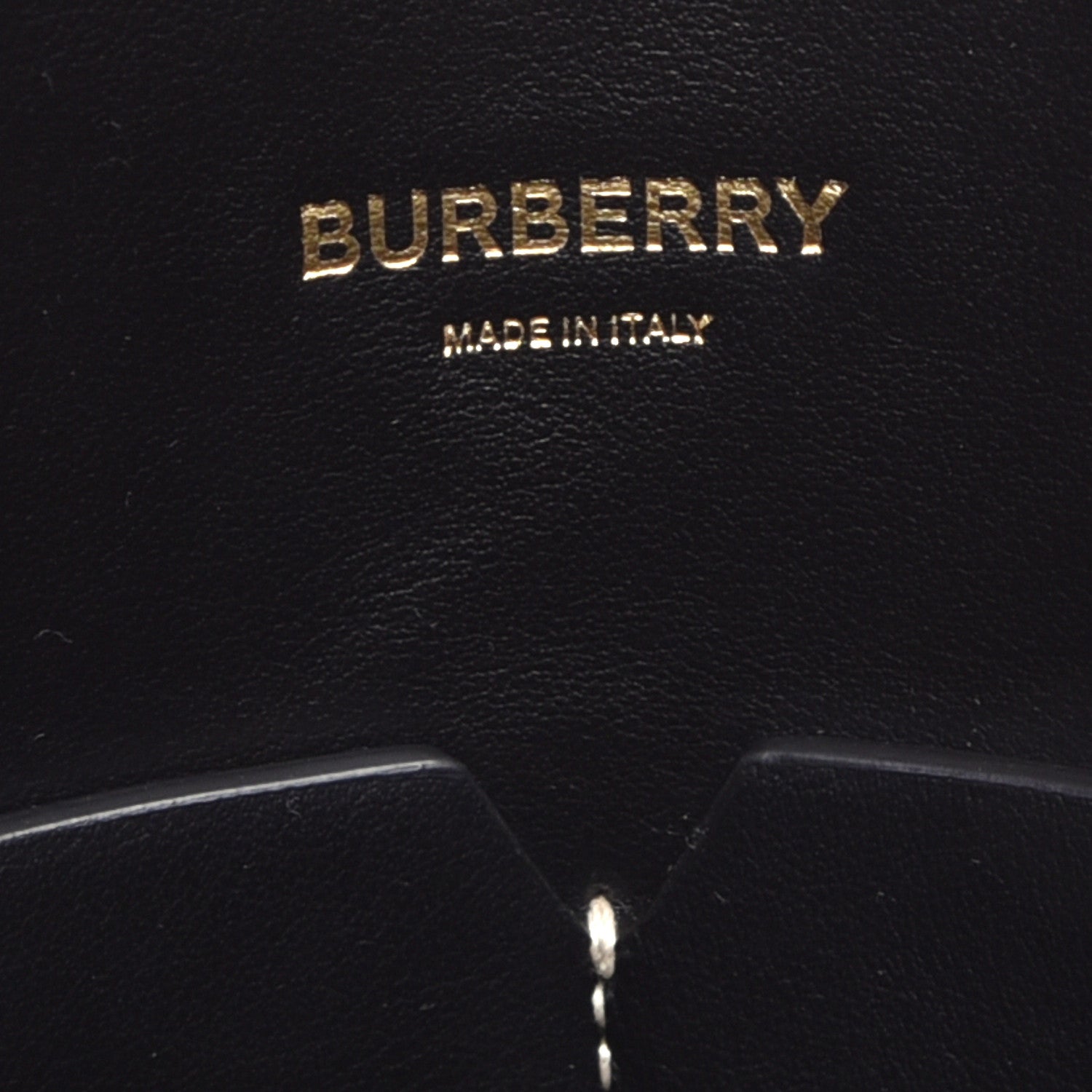 Burberry E-Canvas Monogram Large Society Tote Bridle Brown 6 of 8