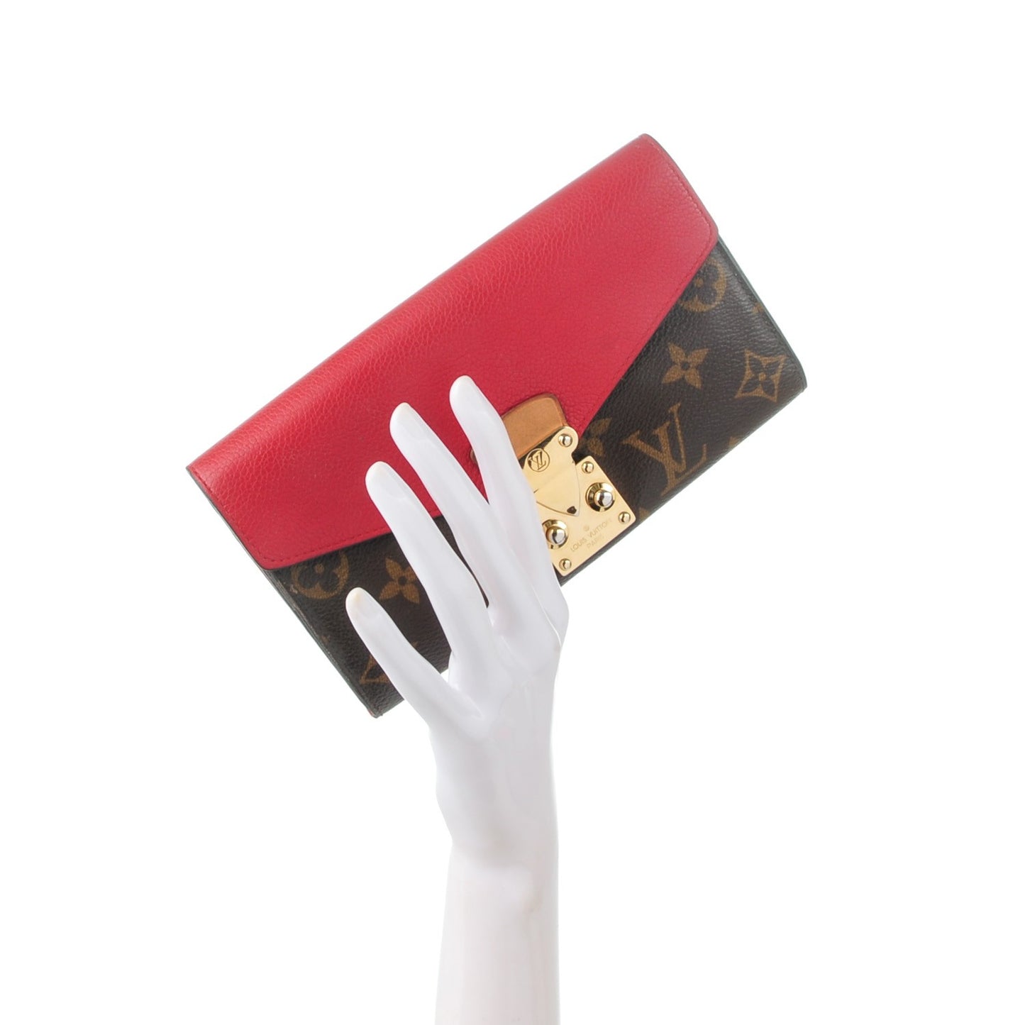 Monogram Pallas Wallet Cherry