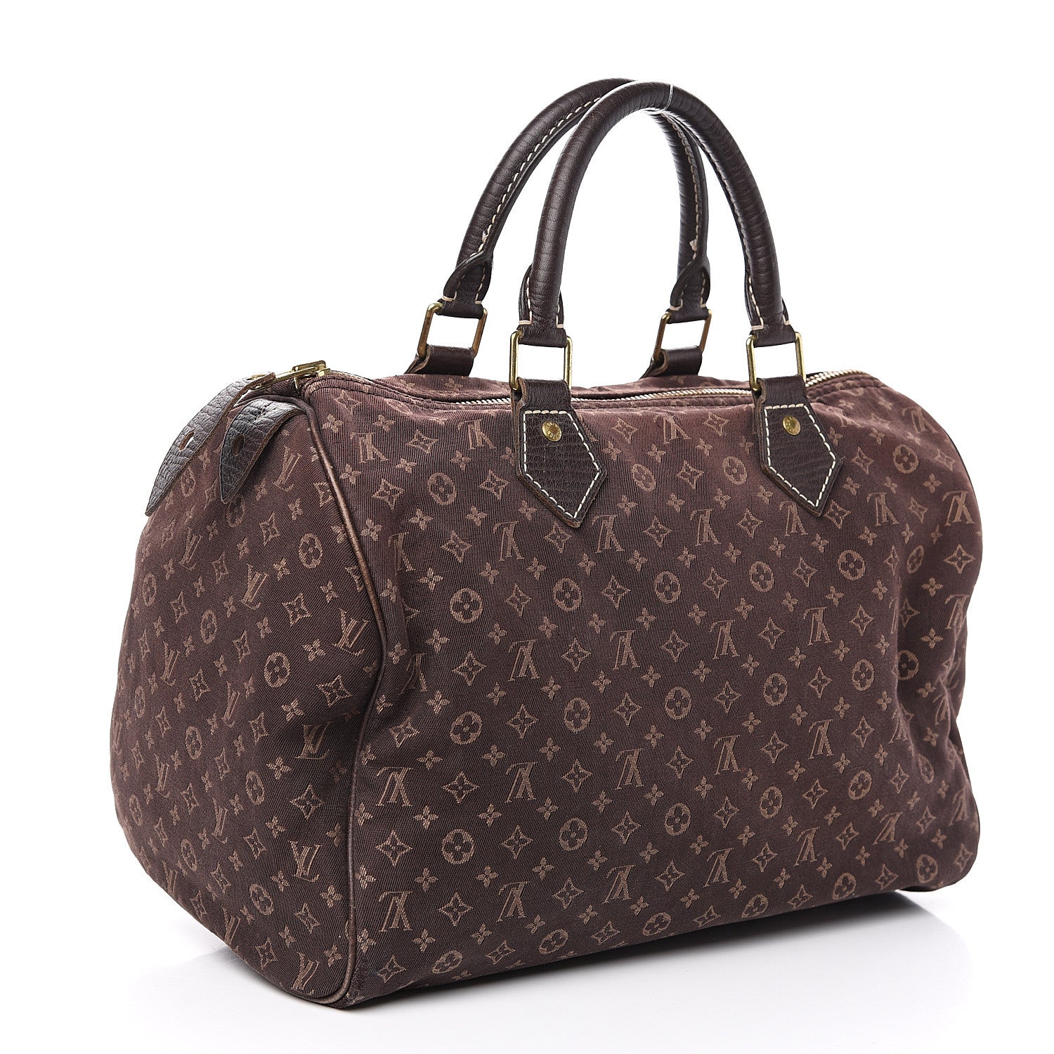 Louis Vuitton Mini Lin Speedy 30 Ebene 2 of 13