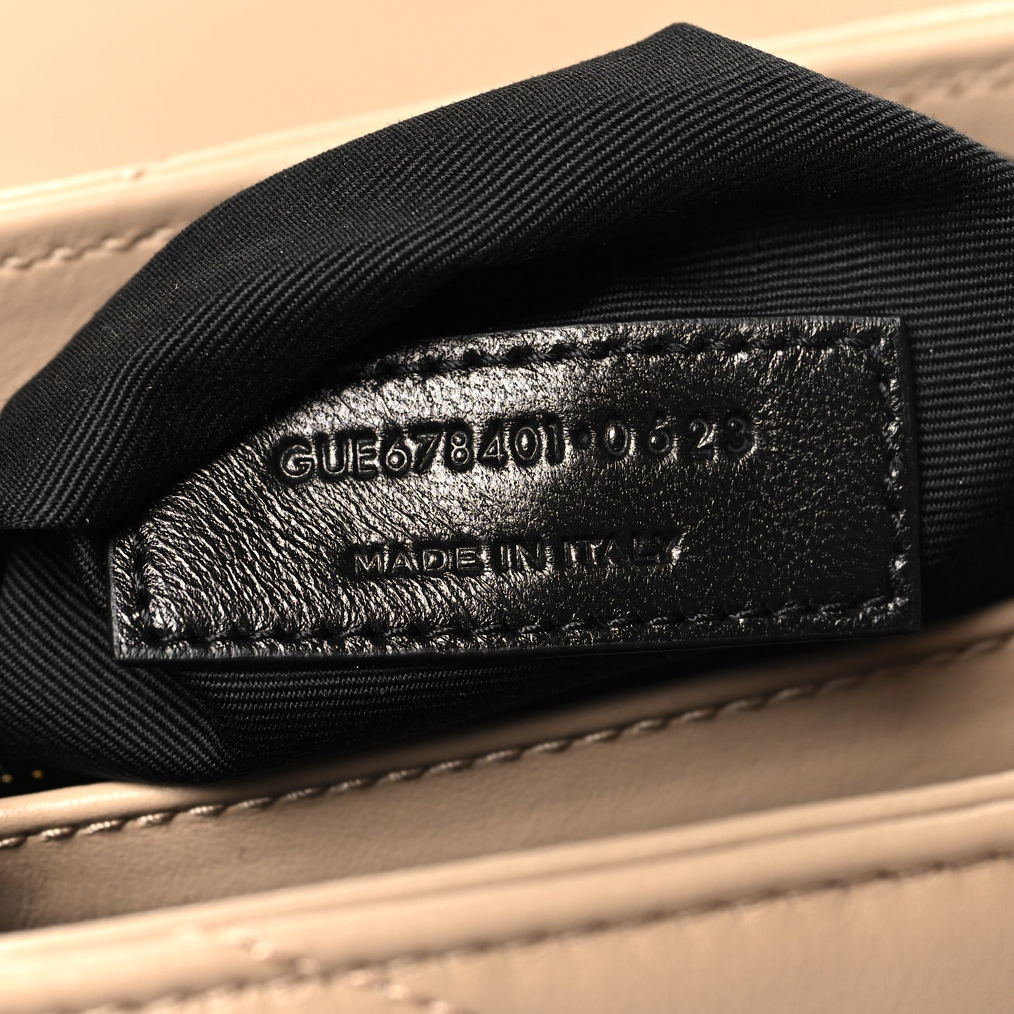 Calfskin Y Quilted Monogram Toy Loulou Crossbody Bag Taupe