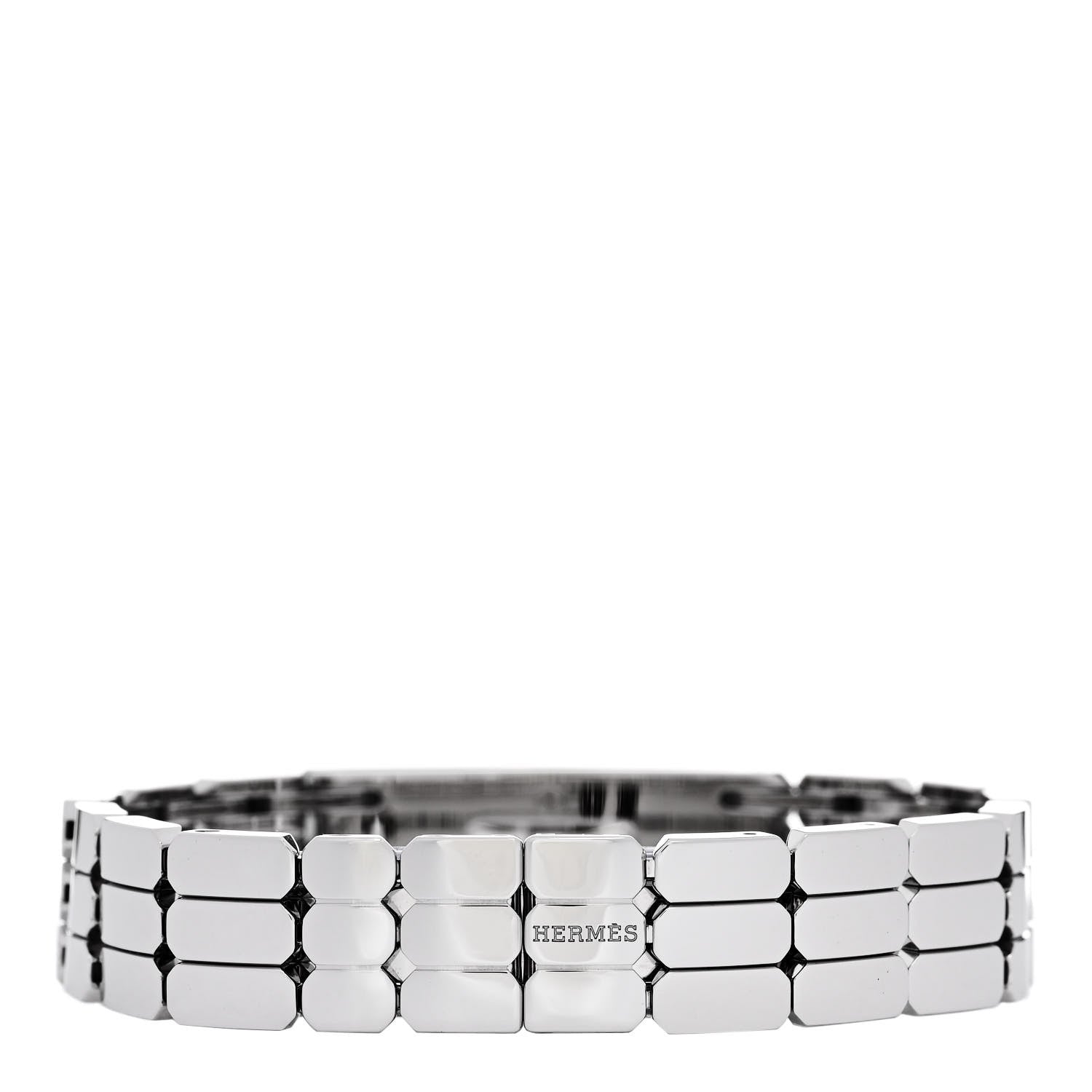 Hermes Stainless Steel 16mm Kelly Quartz Watch 3 of 10
