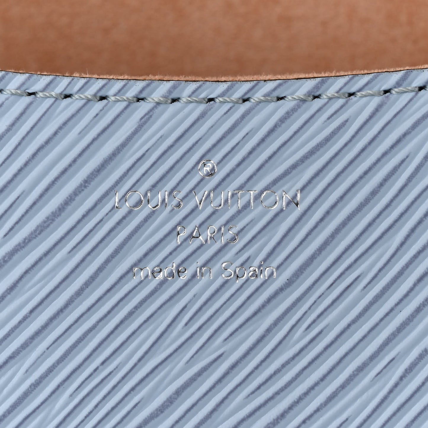 Epi Buci Crossbody Bleu Nuage