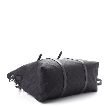 Gucci Nylon Monogram Tote Black 4 of 6