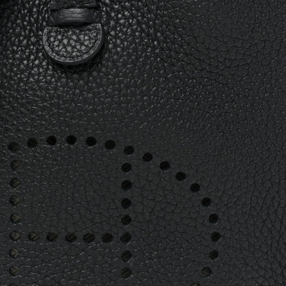 Hermes Taurillon Clemence Evelyne TPM Black 8 of 10