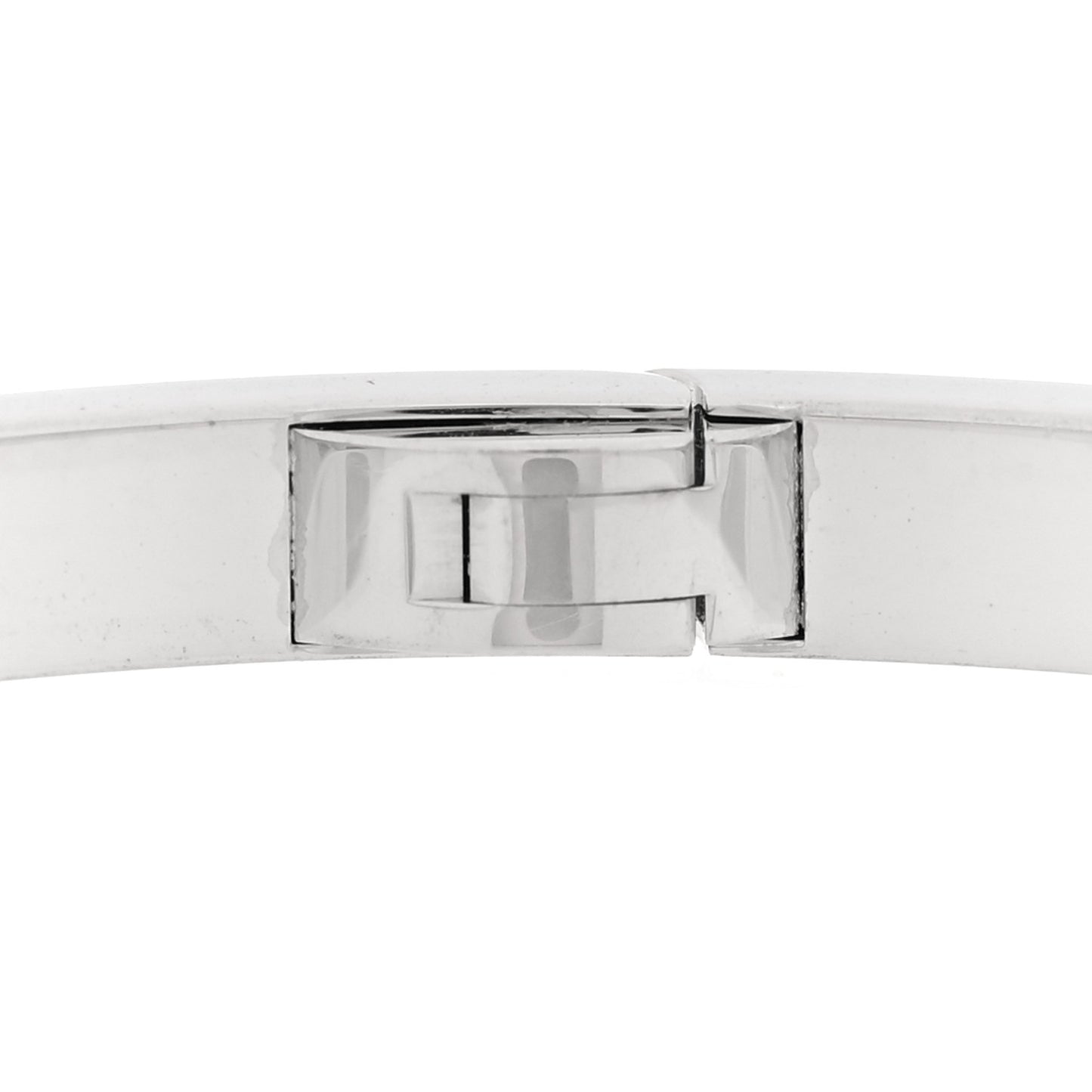 18K White Gold 6 Diamond Small LOVE Bracelet 16
