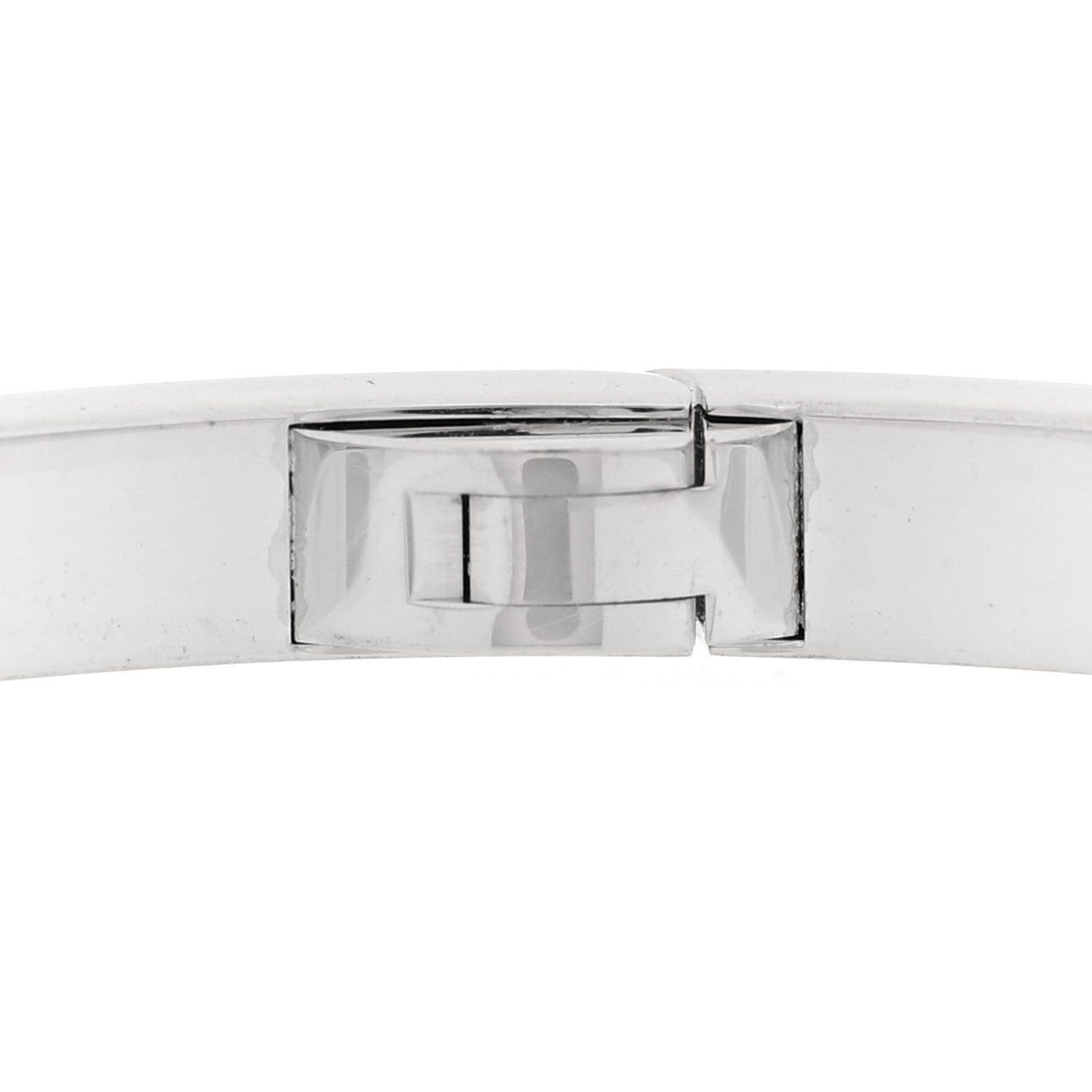 Cartier 18K White Gold 6 Diamond Small LOVE Bracelet 16 4 of 7