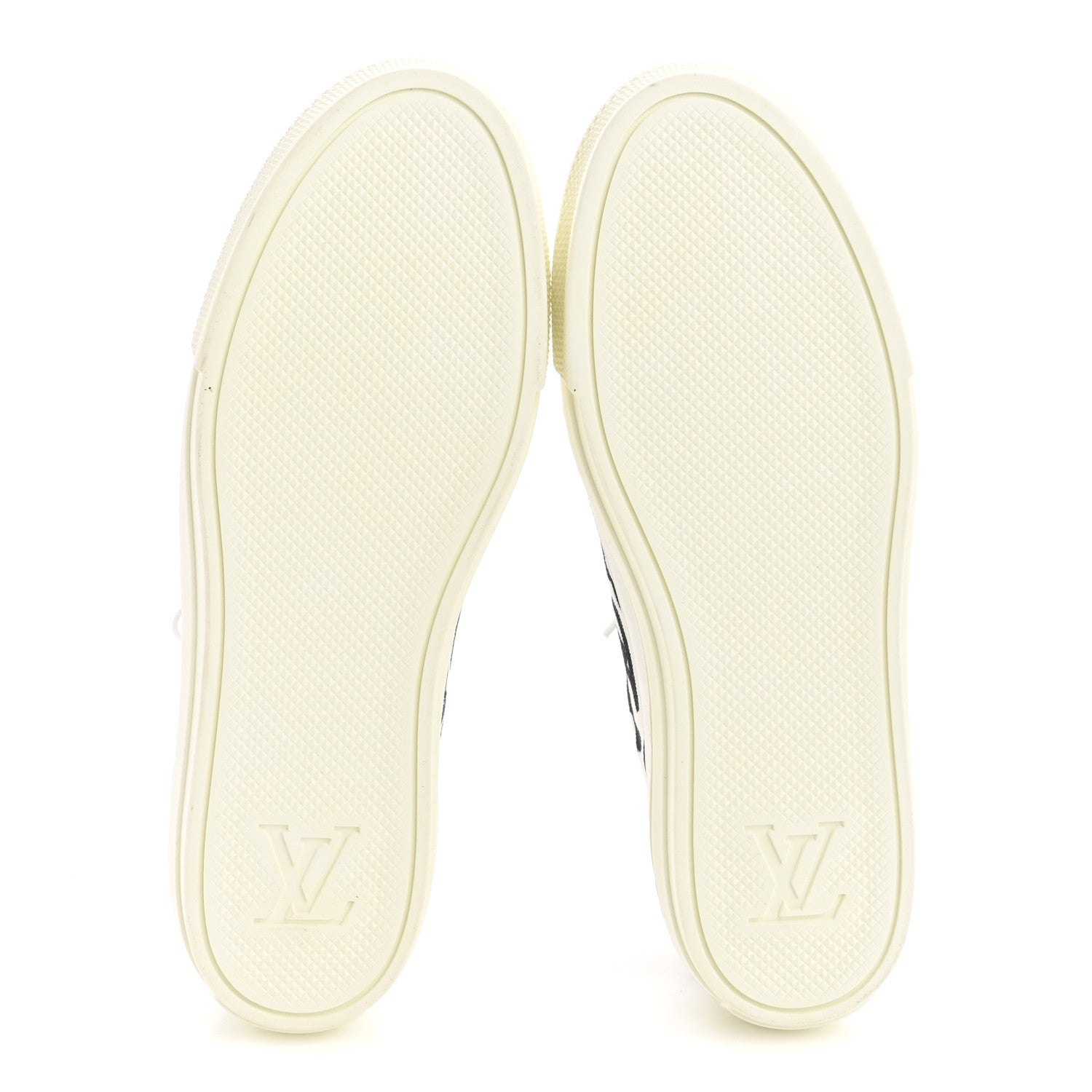 Louis Vuitton X UF Calfskin Tufted Monogram Stellar Sneakers 38 White Black 6 of 9