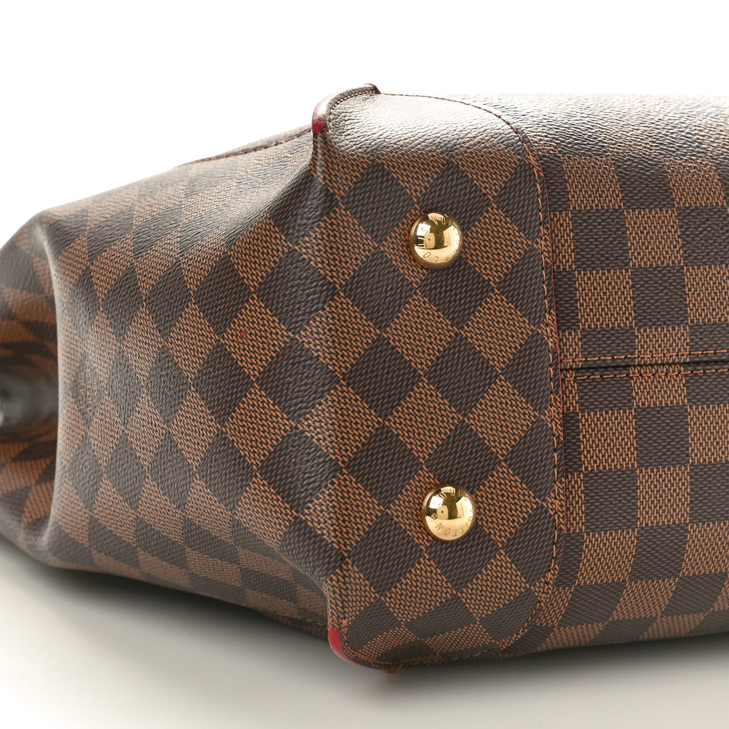 Damier Ebene Caissa Hobo Cherry