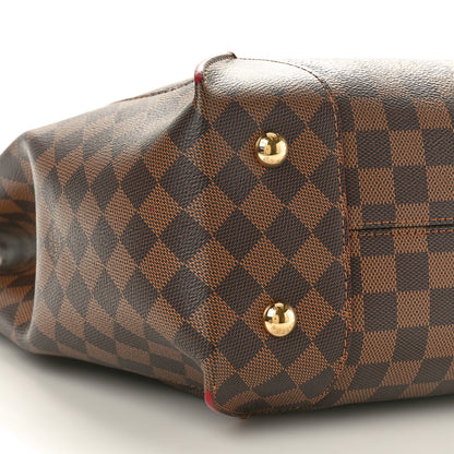 Louis Vuitton Damier Ebene Caissa Hobo Cherry 8 of 9