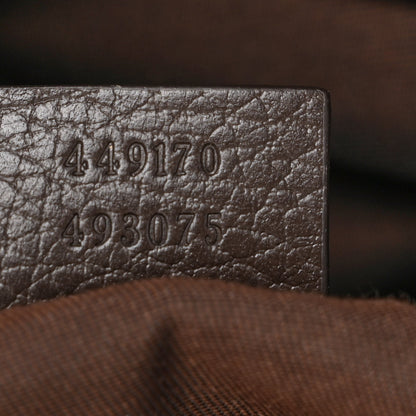 Gucci GG Monogram Large Joy Tote Bag Dark Brown 7 of 10