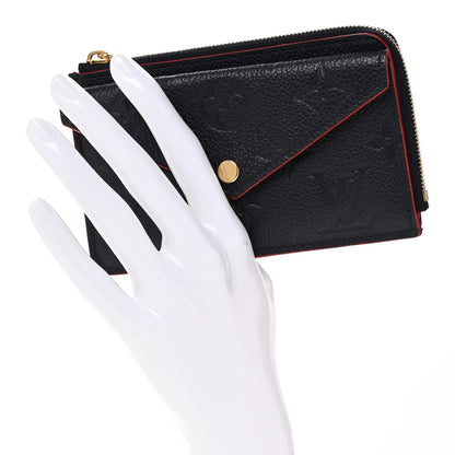 Louis Vuitton Empreinte Recto Verso Card Holder Marine Rouge 2 of 7